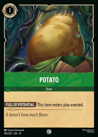 Potato #105/261 — Attack of the Vine!