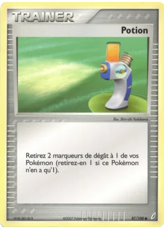 Potion #87/100 — EX Gardiens de Cristal