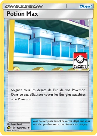 Potion Max #128a — Cartes alternatives A jaune