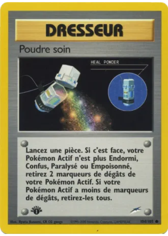 Poudre soin (première édition) #104/105 — Neo Destiny (1ère Édition)