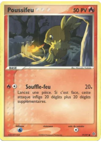 Poussifeu #77 — EX Dragon