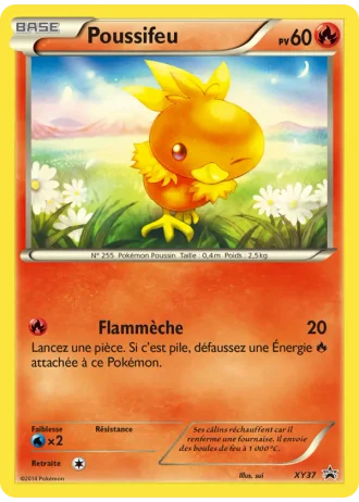 Poussifeu XY37 — XY Promos