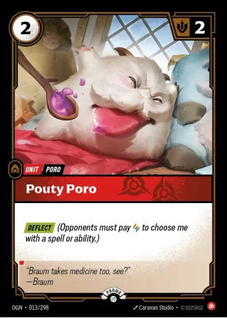 Pouty Poro #013/298 — Organized Play Promos