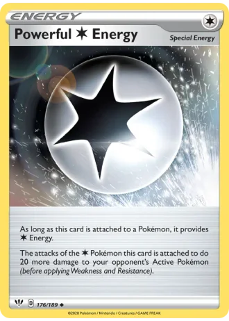 Powerful Colorless Energy #176/189 — Darkness Ablaze