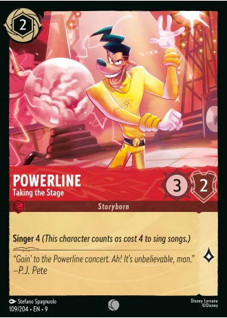 Powerline - Taking the Stage #109/204 — Fabled