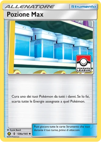 Pozione Max #128a — Carta alternativa A gialla