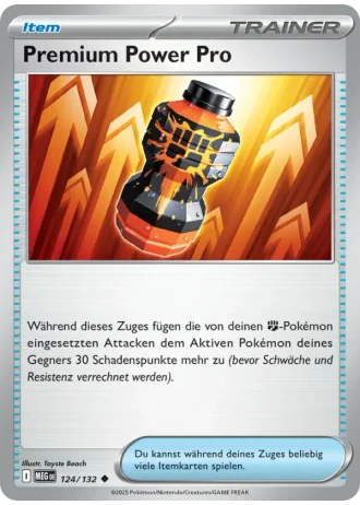 Premium Power Pro #124/132 — Mega-Entwicklung