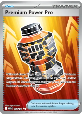 Premium Power Pro #174/132 — Mega-Entwicklung