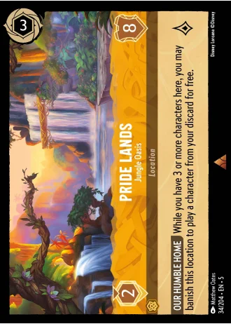 Pride Lands - Jungle Oasis #34/204 — Shimmering Skies