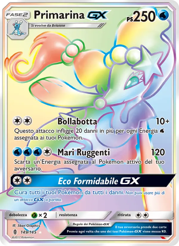 Primarina GX #149 — Guardiani Nascenti