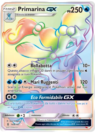 Primarina GX #149 — Guardiani Nascenti
