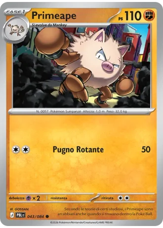 Primeape #043 — Buio Pesto