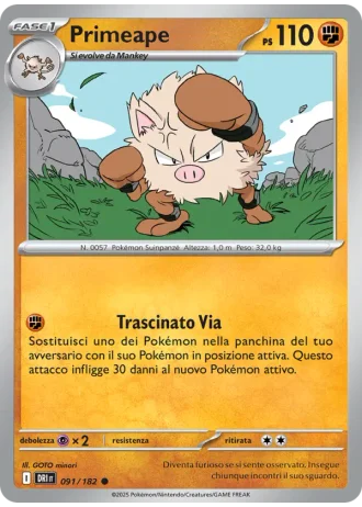 Primeape #091 — Rivali Predestinati