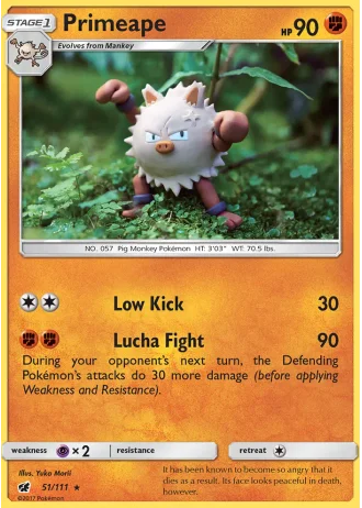 Primeape #51 — Crimson Invasion