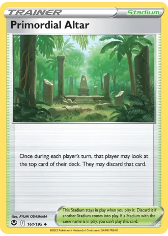 Primordial Altar #161/195 — Silver Tempest