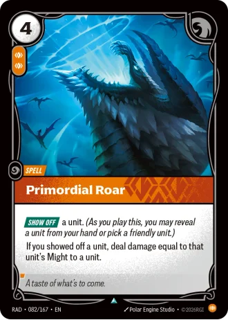 Primordial Roar #082/167 — Radiance