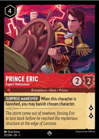 Prince Eric - Expert Helmsman #121/204 — Into the Inklands