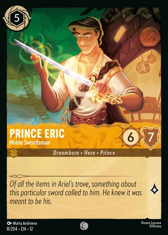 Prince Eric - Noble Swordsman #8/257 — Wilds Unknown