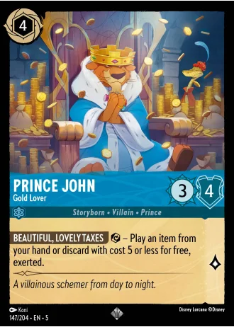 Prince John - Gold Lover #147/204 — Shimmering Skies