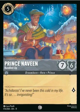 Prince Naveen - Bundled Up #173/204 — Winterspell