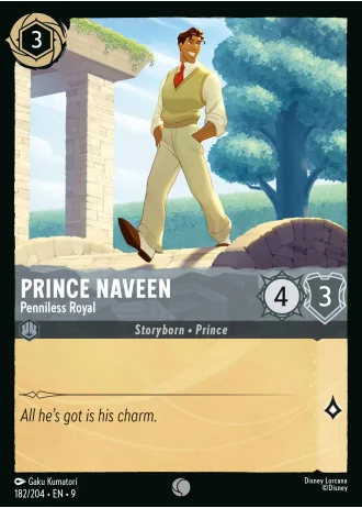 Prince Naveen - Penniless Royal #182/204 — Fabled
