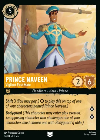 Prince Naveen - Vigilant First Mate #9/204 — Azurite Sea