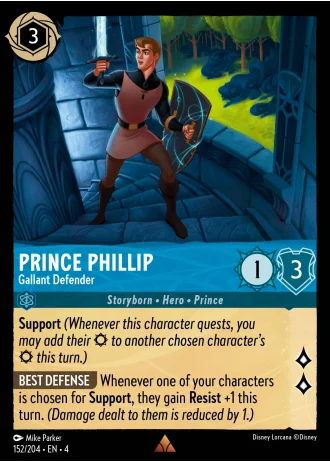 Prince Phillip - Gallant Defender #152/204 — Ursula's Return