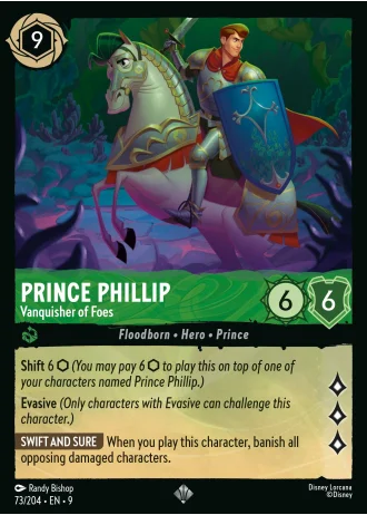 Prince Phillip - Vanquisher of Foes #73/204 — Fabled