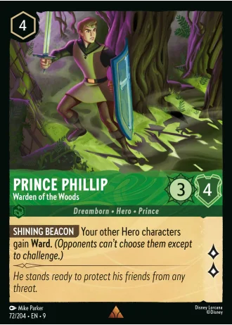 Prince Phillip - Warden of the Woods #72/204 — Fabled