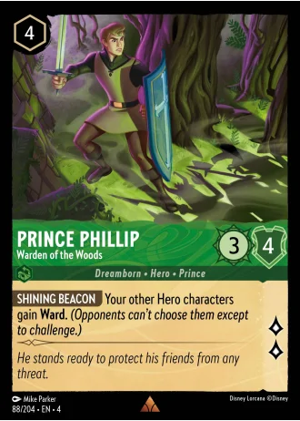 Prince Phillip - Warden of the Woods #88/204 — Ursula's Return