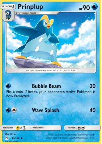 Prinplup #33 — Ultra Prism