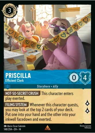 Priscilla - Efficient Clerk #148/257 — Hyperia City