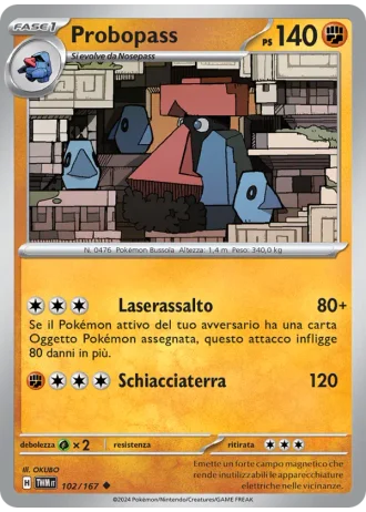 Probopass #102/167 — Crepuscolo Mascherato