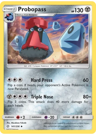 Probopass #141/236 — Cosmic Eclipse