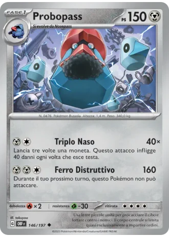 Probopass #146 — Ossidiana Infuocata