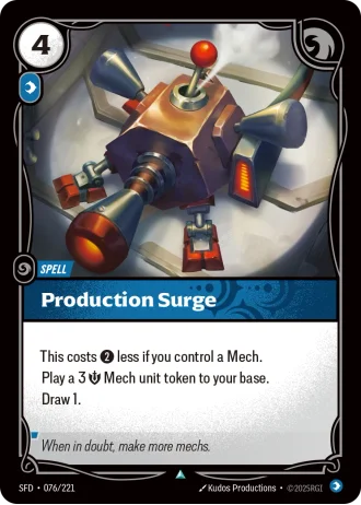 Production Surge #076/221 — Spiritforged