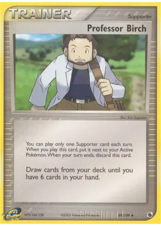 Prof. Birch #89/109 — EX Rubino & Zaffiro