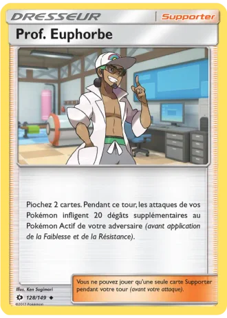 Prof. Euphorbe #128/149 — Soleil et Lune