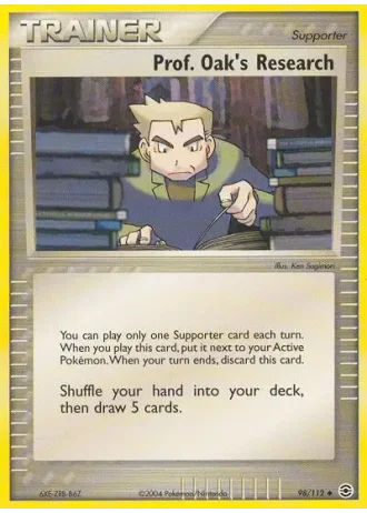 Prof. Oak's Research #98/112 — FireRed & LeafGreen