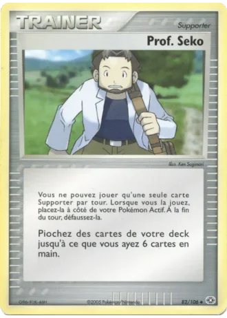 Prof. Seko #82/106 — EX Émeraude