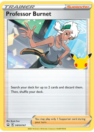 Professor Burnet SWSH167 — Sword & Shield Promos