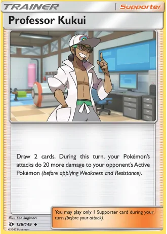 Professor Kukui (Regional Championships) #128/149 — Sun & Moon