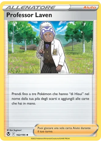 Professor Laven #162/195 — Tempesta Argentata