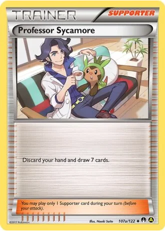 Professor Sycamore #107a — Yellow A Alternate