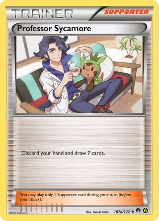 Professor Sycamore #107a — Yellow A Alternate