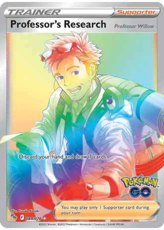 Professor's Research #084/78 — Pokémon GO