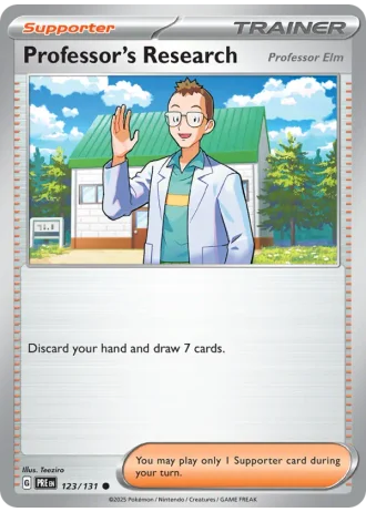 Professor's Research #123/131 — Prismatic Evolutions