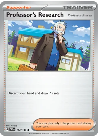 Professor's Research #124/131 — Prismatic Evolutions