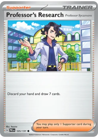 Professor's Research #125/131 — Prismatic Evolutions