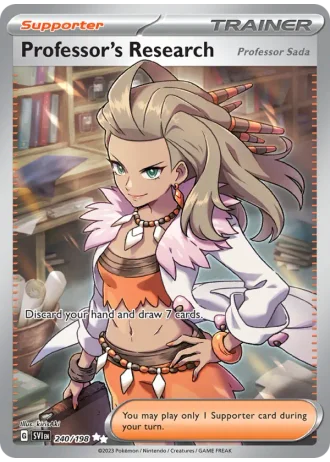 Professor's Research #240/198 — Scarlet & Violet